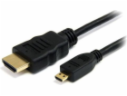 Elmak HDMI Micro - HDMI kabel 1m černý (SAVIO CL-39)