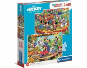 Clementoni Puzzle 2x60 Mickey and Friends 21620