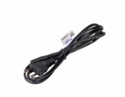 Akyga napájecí kabel 0.5m/250V/PVC/černá 