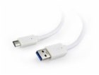 Gembird kábel USB 3.0 (AM) na USB 3.1 (CM), 3 m, biely