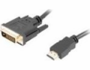 Lanberg HDMI - DVI-D kabel 3m černý (CA-HDDV-20CU-0030-BK)