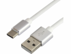 everActive cable USB-C 1m - White silicone quick charge 3...