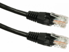 Patchcord kat.5e RJ45 UTP 5m, černý