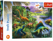 Puzzle 200 dílků Draví dinosauři