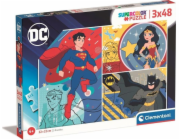 3 x 48 dílků puzzle Super Kolor DC Comics