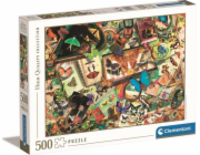 Puzzle 500 dílků vysoké kvality, sběratel motýlů