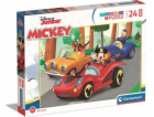 Puzzle 24 elementy MAXI Super Kolor, Mickey