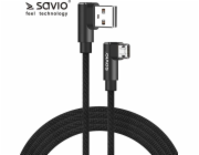 USB kabel Elmak Elmak Kabel s oboustranným USB konektorem CL-162 SAVIO 2m