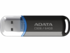 A-Data ADATA Flash Disk 64GB C906, USB 2.0 Classic, černá...