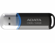 A-Data ADATA Flash Disk 64GB C906, USB 2.0 Classic, černá AC906-64G-RBK