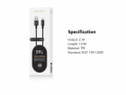 Orsen S9L USB A and Lightning 2.1A 1m black