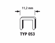 Wolfcraft Wolfcraft Široké sponky do sponkovačky výška 6 mm 4000 ks  7028000