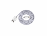 Devia Fashion Series Cable for Lightning (MFi, 2.4A 1.2M) silver