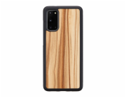 MAN&WOOD case for Galaxy S20 cappuccino black