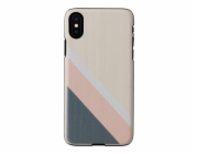 MAN&WOOD SmartPhone case iPhone X/XS pink suit black