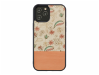 MAN&WOOD case for iPhone 12 Pro Max pink flower black