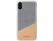 Krusell Tanum Cover Apple iPhone XS nude