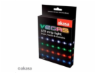 AKASA LED pásek Vegas, Molex 12V napájení, 60cm, modrý