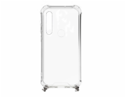 Xiaomi Redmi Note 8 / Redmi Note 8 2021 Silicone TPU Transparent with Necklace Strap Gold