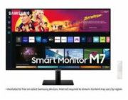 SAMSUNG MT LED LCD Smart Monitor 32" LS32BM700UUXEN-plochý,VA,3840x2160,4ms,60HZ,HDMI,USB-C,BT,Wifi,reproduktory