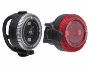 Blackburn Click Lampa Set Front 20 Lumens, klikněte na zadní 4 lumen černé (BBN-7085182)