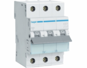 HAGER Polo Overprournt Switch 3P C 10A 6KA AC MCN310E