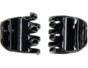 Donegal Hair Buckle Mini Black 2 PCS (FA-5829)