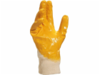 Delta Plus Gloves Nio15 Nikdo 9 White and Yellow NI01509