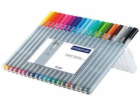 STAEDTLER triplus fineliner 334 - Multi - šedá - Polyprop...