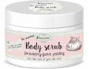 Nacomi Body scrub Jahodový pudink s guavou 200g