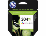 HP Original Three -Color Inkjet Insert 304xl (N9K07AE#uus)