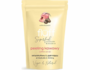 Kávový tělový peeling Fluff Coffee Scrub Zpevňující proti celulitidě Broskev 100g