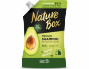 Nature Box Regenerační vlasový šampon s avokádovým olejem 500 ml náhradní náplň