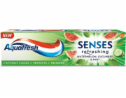 Aquafresh Senses Osvěžující osvěžující zubní pasta Meloun & Okurka & Máta 75 ml