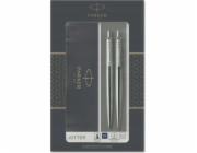 Parker SET BALLPOINT + TUŽKA JOTTER STEEL CT 2093256