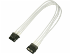 Nanoxia Molex – Molex, 0,3 m, bílá (900400025)