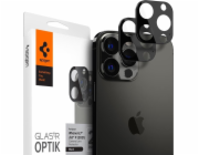 Tvrzené sklo Spigen pro objektiv fotoaparátu Spigen Optik Apple iPhone 13 Pro/13 Pro Max Black [2 PACK]