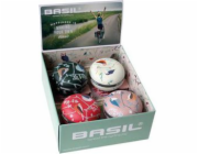 Basil Bicycle Bell Basil Big Bell 80mm, Mix of Colors Box 4 PCS. (Bass-50442)