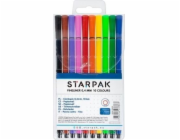 Starpak Fineliners 10 barev, kulaté, 0,4 mm