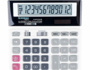 Kalkulačka Donau Calculator Donau Tech Office Calculator, 12místná. displej, rozměry 156x152x28 mm, bílá