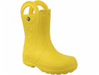 Dětské boty Crocs Handle Rain Boot žluté, velikosti 32-33...