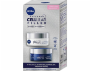 Nivea SET Hyaluron Cellular Filler denní krém proti vráskám 50ml + noční krém proti vráskám 50ml