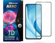 Crong Crong 7D Nano Flexible Glass 9H hybridní sklo proti praskání pro celý displej Xiaomi Mi 11 Lite 5G