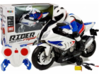 Leantoys Remote Motorcycle R/C 2,4G WHITE