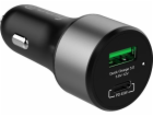 Crong Power Car Charger 1x USB-A 1x USB-C (CRG-PWRC-USBC6...