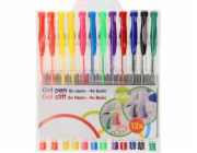 Topwrite Topwrite - sada gelového pera (8 Neon + 4 standard)