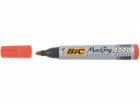 Bic permanentní popisovač 2000, kulatý hrot, červený