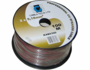 Kabel k reproduktoru Cabletech 1,0 mm černý