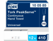 Tork Tork PeakServe Continuous - Paper Ručník pro místa s vysokou intenzitou, H5 - bílá