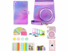 Set 8in1 Case Album - Fujifilm Instax Mini 11 / Purple Flash